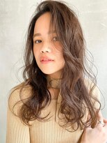 エース (ACE) ACE横浜　抜け感ラフウェーブ×キャラメルベージュ