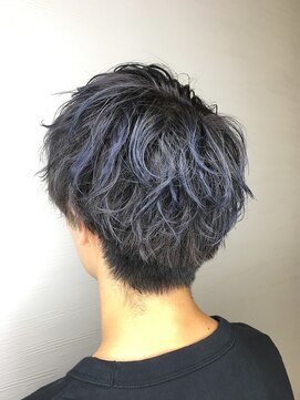 ヘアリゾートエーアイ 東陽町店(hair resort Ai) "ブルーシルバー"