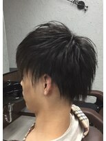 ヒロギンザ 浜松町店(HIRO GINZA)&nbsp;七三オールバック<ヒロ銀座/メンズ/理容室/浜松町>