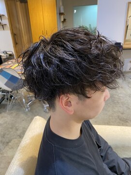 エルオム(EL.HOMME) 【YUKI】ツイスパ×前下がりマッシュ