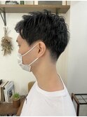 好印象！爽やかアップバング就活ヘア☆サイド刈り上げなし
