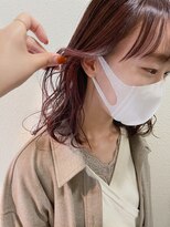 テトラ バイ ネオリーブ 横浜西口店(tetra by neolive)&nbsp;ナチュラル可愛いインナーカラーピンク☆