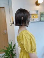 アンドチル 渋谷(AND CHILL)&nbsp;外ハネ切りっぱなしボブ/ミニボブ【AND CHILL渋谷】