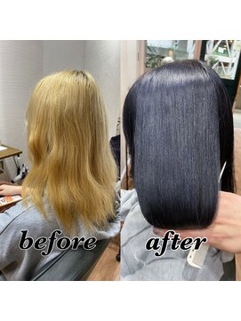 エルメ バイ アンフィー(Elme by anphi) 【Elme 野呂】髪質改善×ブルーグレージュ