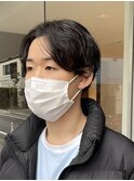 センターパート/刈り上げ/ツーブロック/メンズパーマ