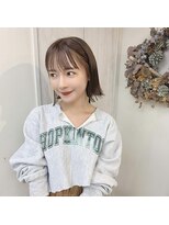 ジジ 代々木(Gigi)&nbsp;[代々木]ナチュラルピンクスイートAラインの甘辛ショートボブ