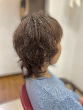 ヘアー マインド(hair MIND) 動きのあるウルフカット