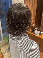 アデプト 金町店(adept)&nbsp;ミディアムパーマ ミックス巻き