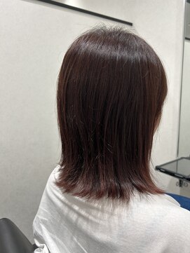 セカンド(Second) Second   ×　外ハネスタイル