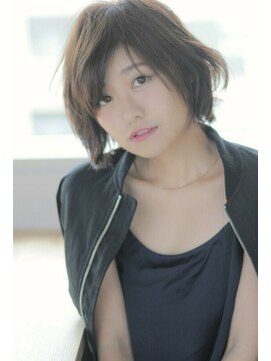 ヘアアンドメイク シークネクスト(HAIR&MAKE SeeK NEXT) 【SeeK NEXT島貫】斜めバング×小顔ショートボブ