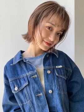 ディッセンバー 渋谷(December) 【December】秋カラー×透明感ミルクティーグレージュ渋谷