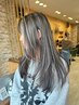 カット+ハイライト+ 髪質改善超音波ケラチンTr￥33500［亀戸/錦糸町］
