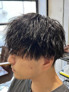 エイト 北千住店(EIGHT) ソフトツイストパーマ×刈り上げマッシュ【EIGHT北千住 】