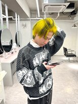 ティントバイアロブリーチ 大阪梅田(tint by alo bleach) 【Ryota】イエロー×ブラック《大阪梅田駅》