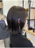 切りっぱなしボブ