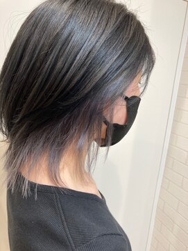 美容室 アニー レイヤーカット/インナーカラー/アッシュブラウン