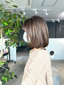 ミチ ノア(mich-nor-) ボブ　Special highlight◎20代30代40代