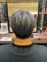 アトレ 南堀江店(attrait)&nbsp;メンズカット刈り上げセンターパートグレージュ