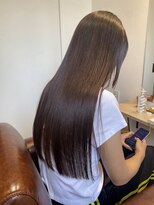 シルベット(Silvet)&nbsp;艶感ロング髪質改善トリートメントミルクティーベージュ縮毛矯正