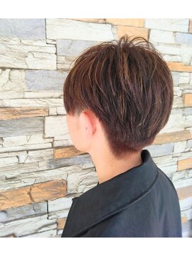 スノー(Snow) ハイライトメンズスタイル