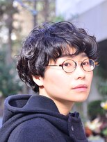 ロムロクウェット(L'HOMME ROQUETTE)&nbsp;ショートヘア×ナチュラルパーマ