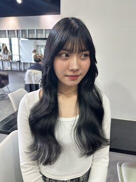 ヨウプラス(YEAU PLUS) 韓国ヘア×ブルーブラック