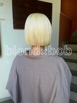 コレットヘアー ザモリオカ(Colette HAIR the MORIOKA)&nbsp;-kanna-♪スリークブロンドミニボブ♪