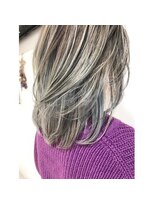 ニューヨークニューヨーク 大久保店(NYNY)&nbsp;【グレージュハイライト】ダメージレス、立体感ハイライト