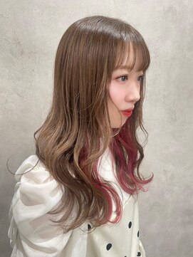 ルノン シェリー(LUNON cheliy) イメチェンヘアスタイルホワイトブロンド外ハネボブ美髪のススメ