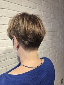 ヘア スパ ビューティー エールフォルム(HAIR SPA BEAUTY YELLFORME) マッシュショート×アッシュグレージュ