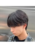センターパート#曲がる縮毛矯正