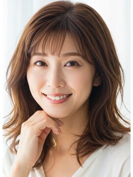 クロム(CHROM) 前髪20代30代40代髪質改善白髪染め入間