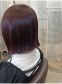 ボルドーグロッシーボブ☆
