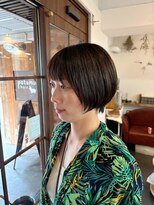 ポタム 東中野(potamu)&nbsp;前下がりショートボブ