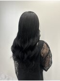 プルエクステ心斎橋エクステ黒髪ロング韓国スタイル