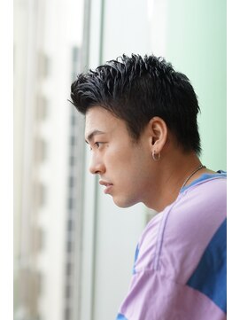 にもう スパイキー&ツイストピン　ベリーショート