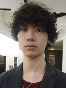 ガレージ バイ グリーン 原宿 表参道(Garage by green) 【HYUGA】カーリーマッシュ