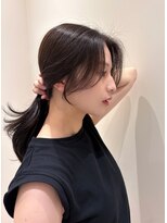 ジーナ 流山おおたかの森(Zina)&nbsp;結んでも可愛い顔周りカット