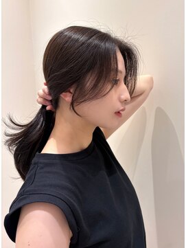 ジーナ 流山おおたかの森(Zina) 結んでも可愛い顔周りカット