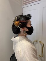 ルミュドゥプレシャス(LEMIEUX de precious)&nbsp;和装アレンジフィンガーウェーブ