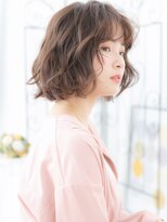 エイトサロン 八潮(8salon) 八潮/髪質改善/ベージュピンク×根元パーマゆるふわミディアムm