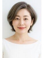 ゲイン(Gain)&nbsp;ショートカット・レイヤーカット×白髪ぼかし