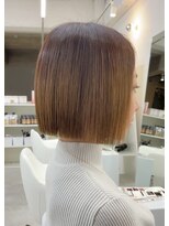 ジュベ(juve.)&nbsp;大分ショートボブ顔まわりレイヤーカット髪質改善カラー