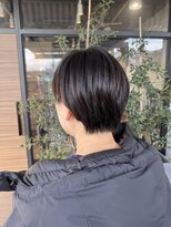 リールヘアー 大野城店(rire hair)&nbsp;黒髪ショートスタイル