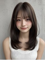 ヴェイン 渋谷(vain)&nbsp;ナチュラルローレイヤー10トーンアッシュグレー