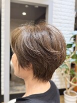 シュヴー 築地(CHEVEUX) 好感度アップ!ショート明るい白髪染め白髪ぼかし