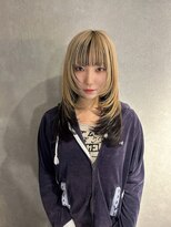 アンサム 下北沢店(UNSOME) レイヤーカット/デザインカラー/アンブレラカラー
