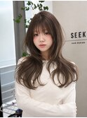レイヤーカット/ハッシュカット/韓国ヘア/ヨシンモリ/前髪カット