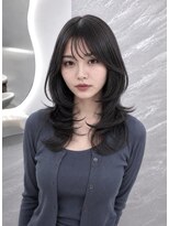 ラビス 池袋(Lovis) 《松本》黒髪/グレージュ/小顔ヘア
