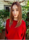 ツヤ感ロングレイヤー